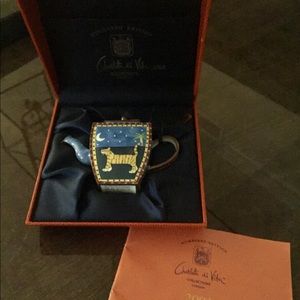 Charlotte di Vita Hand painted Enamel Teapot.